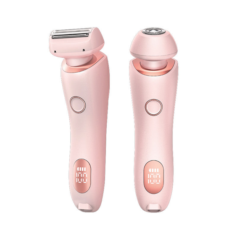 2-i-1 Hårborttagnings Epilator USB-uppladdningsbar Trimmer för kvinnor