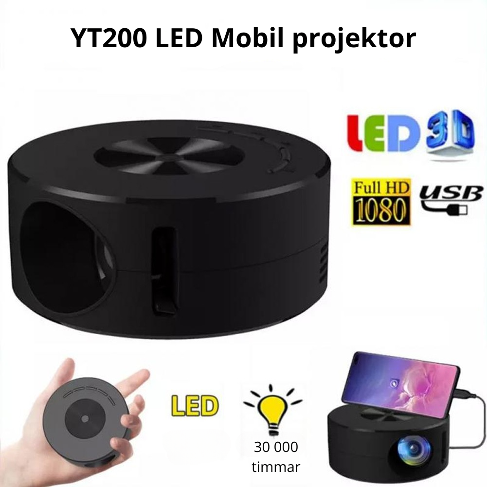 Smart LED mini projektor