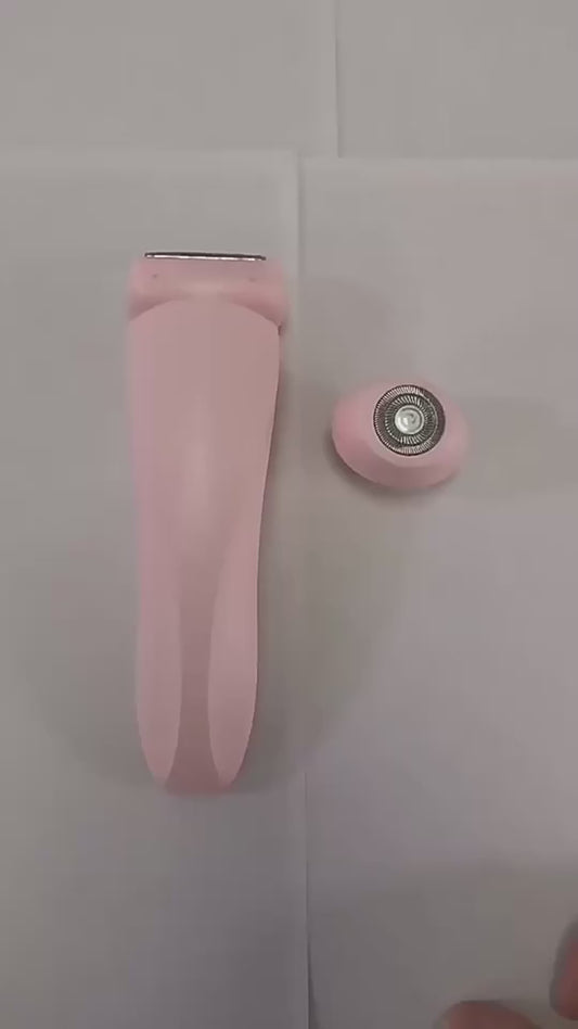 2-i-1 Hårborttagnings Epilator USB-uppladdningsbar Trimmer för kvinnor